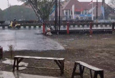Hujan Kembali Turun di Kayuagung dan Kecamatan Lainnya di OKI Sore Ini, Kabut Asap Menghilang