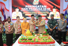 Hari Pramuka ke-65, Wagub Sumsel Ajak Generasi Muda Dukung Swasembada Pangan Menuju Indonesia Emas 2045