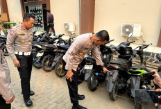 Marak Tawuran, Konvoi & Balap Liar, 2 Pekan Polrestabes Palembang Amankan Ratusan Motor 