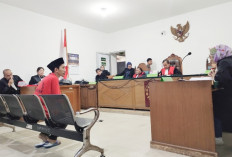 Plea Bargain di PN Palembang, Terdakwa Kasus Siram Air Panas Sesama Marbot Akui Semua Perbuatannya