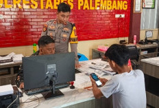 Pelaku Curanmor di Palembang Beraksi Angkat Motor Korban Meski Pakai Kunci Gembok Tambahan
