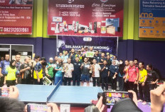 Liga Tenis Meja Palembang Seri II 2026 Digelar di Pusri, 28 Tim Bersaing