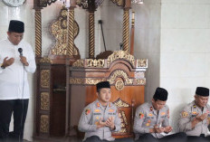Peduli Korban Bencana Alam di Sumatera, Polres Ogan Ilir Gelar Binrohtal dan Doa Bersama