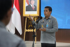 Apel Perdana, Kakanwil Kemenkum Sumsel Budi Argap Situngkir Teguhkan Komitmen dan Kinerja Pegawai