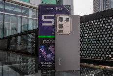 Infinix Note 50 Tampil Modern dan Elegan dengan Bodi Ramping
