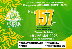 Ada Promo Belanja Rp157 Spesial HUT Lahat ke-157, Spesial Dari Bank Sumsel Babel