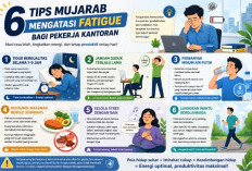 6 Tips Mujarab Mengatasi Fatigue bagi Pekerja Kantoran, Bikin Tubuh Kembali Bertenaga