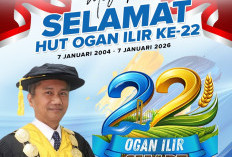 Rektor Universitas Sriwijaya Mengucapkan HUT Kabupaten Ogan Ilir ke-22
