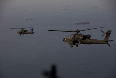 Helikopter Apache Ditembak Jatuh, AS Serang Pantai Selatan Iran