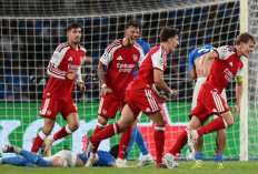 Liga Champions - Arsenal Menang 1-0 Atas Napoli, Odegaard Jadi Pahlawan  