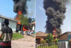 Diduga Gudang Minyak di Talang Jambe Terbakar, Warga Geger