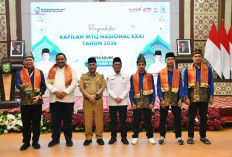 Tembus 6 Besar MTQ Nasional XXXI Tahun 2026, Duta Qur’an Sumsel Disambut Hangat di Griya Agung