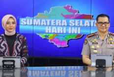 Pertama Kali Baca Berita di TVRI, Kabid Humas Polda Sumsel Meriahkan HUT ke-52