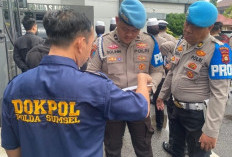 Polda Sumsel Siaga Penuh! Apel Hari Ke-2 Ops Lilin Musi 2025 Tekankan Pengamanan Nataru Humanis