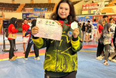 WAW, Mahasiswi Universitas Bina Darma Raih Juara III Taekwondo di PORPROV XV Sumsel 2025