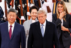 Tepati Janji, Trump Sambut XI Jinping di Bandara, 2 Jet Tempur Melintas