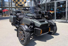 Wow, Motor 3 Roda Can-Am Cannon Red Rock, Satu Roda Dihargai Rp400 Juta 