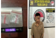 Undercover Buy Sat Res Narkoba Polres Ogan Ilir Berhasil, Amankan Seorang Pengedar Bersama 5,88 Gram Sabu