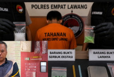 Polisi Ungkap Dugaan Peredaran Narkoba di Empat Lawang, Sabu 4,32 Gram Disita