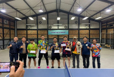 Supriadi Juara PTMSI Palembang Cup 2026