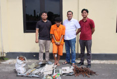 Akhirnya Pelaku Pencurian AC Meresahkan Ditangkap Polres OKI