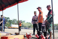 Antisipasi Bencana Asap di Ogan Ilir, Bupati Panca Pimpin Apel dan Gladi Gabungan Kesiapsiagaan