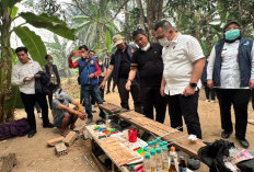 4 Senjata Tajam Disita dalam Penindakan Dugaan Penyalahgunaan Narkoba di Sekonjing Ogan Ilir