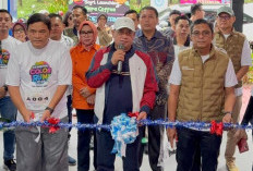 Bank Sumsel Babel Dorong UMKM Tumbuh Berlanjutan dengan CSR di Sembawa Color Run 2025