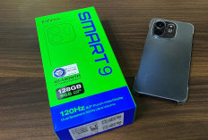 Infinix Smart 9 Dibekali Baterai 5.000mAh, Bisa Tahan 15 Jam Buat Chattingan