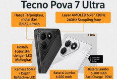 Tecno Pova 7 Ultra, Ponsel Flagship Killer Teranyar Fitur Komplit Multitasking dengan Harga Murah