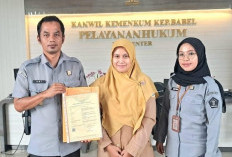 SOBAT HEBAT Resmi Dapat Hak Cipta, Kemenkum Babel Perkuat Perlindungan KI