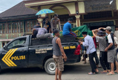 Aksi Tulus Polisi di Muara Pinang Empat Lawang, Bantu Warga Antar Jenazah dengan Mobil Dinas