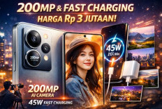 HP Kamera 200MP Harga Rp3 Jutaan Makin Menggoda, Ini Review Lengkap Fitur AI dan Fast Charging-nya!