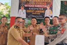 Cegah Karhutla 2026, Polres Empat Lawang Bergerak Serentak di 9 Kecamatan