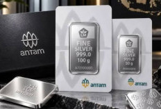  Harga Perak Antam Hari Ini 26 Oktober 2026 Turun Rp300 Jadi Rp36.600 per Gram