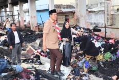 Pasca Kebakaran Pasar Inpres Muara Enim, Bupati di dampingi Kajari Siapkan Santunan dan Relokasi Pedagang