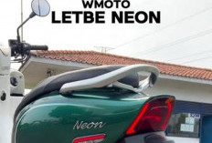 WMoto Letbe Neon 125: Skutik Retro-Modern Rp19 Jutaan Siap Goyang Tahta Scoopy dan Genio