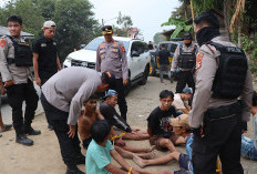Polres Muara Enim dan BNNK Gerebek 4 Lokasi Sarang Narkoba