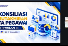 Dokumen Digital Kepegawaian Makin Lengkap, Kanwil Kemenkum Babel Dapat Apresiasi