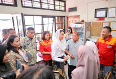 Sekda Palembang Aprizal Hasyim Dampingi Wamen Perdagangan RI Tinjau Pelaku UMKM di Kota Palembang