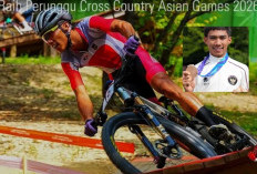 Juara di Bukit Sulap Lubuklinggau, Raih Perunggu di Podium Asian Games 2026, Hanya Terpaut 26 Detik dari Emas 