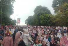Jembatan Ampera Palembang Ditutup 3 Jam saat Salat Idul Adha, Ini Kantong Parkirnya
