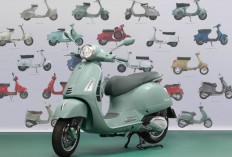 Vespa 80TH Meluncur, Bangkitkan Warna Ikonik dari Era 1946! Ini Spesifikasinya