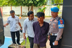 Melintas Depan Polrestabes Palembang, Pemuda Asal Lampung Diamankan Kedapatan Selipkan Sajam Dipinggang 