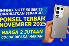 Infinix Note 50 Series Ponsel Terbaik November 2025 di Kelas Harga Rp2 Jutaan, Cocok untuk Dipakai Harian