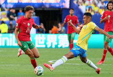 Laga Grup C Piala Dunia 2026 - Tampil Menyerang, Maroko Tahan Imbang Brasil 1-1