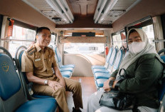 Tepati Janji, Ini Rute Walikota Ratu Dewa Naik Teman Bus Menuju Lokasi Giat Pertama