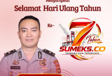 Kasubbid Penmas Humas Polda Sumsel: Selamat Ulang Tahun ke-7 SUMEKS.CO Tahun 2026