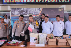 Polres OKI Amankan 12 Tersangka dan Sejumlah Barang Bukti Selama Operasi Pekat