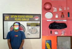Sat Res Narkoba Polres Ogan Ilir Berhasil Ungkap Kasus Pengedaran Narkotika di Tanjung Raja